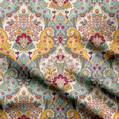 Mughal Fountain Print Fabric