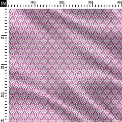 Rayon 1 Meter Sugar Creek Ikat Print Fabric