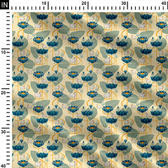 Malvi Kamal Print Fabric