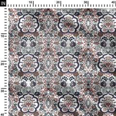 Dark Flora Dreams Print Fabric