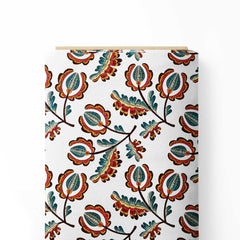 Beautiful Flower Vector Print Fabric