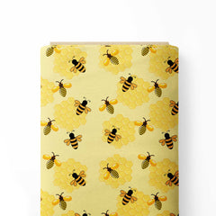 busy bee Print Fabric