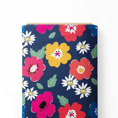 multi flowers Print Fabric