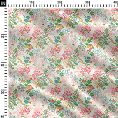 light floral Print Fabric