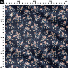 Flourishing floral bouquet 03 Print Fabric