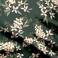 Flourishing floral bouquet 04 Print Fabric