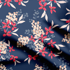 Flourishing floral bouquet 08 Print Fabric