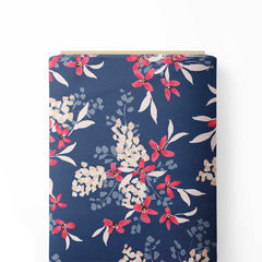 Flourishing floral bouquet 08 Print Fabric