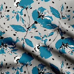 ajrakh leaf Print Fabric