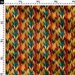 rope pattern Print Fabric