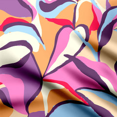 Abstract Radiant Print Fabric