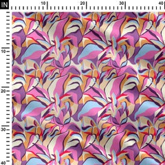 Abstract Radiant Print Fabric