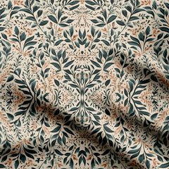 Leaves Design Print Fabric