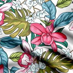 big flowers Print Fabric