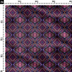 Color Geo Print Fabric