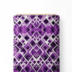 Purple Dilution Print Fabric