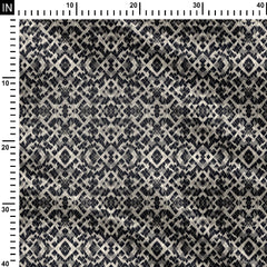 Graphic Dilution Print Fabric