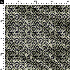 Ikat Dilution Print Fabric