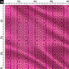 Pink Dilution Print Fabric