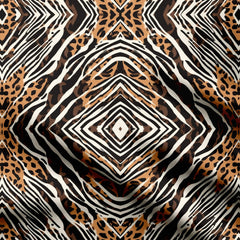 Animal Print 8 Print Fabric