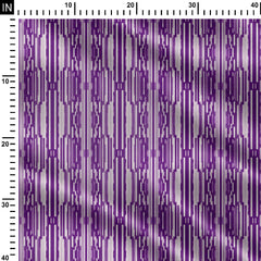 Purple Dilution Print Fabric