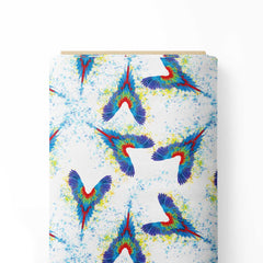 Splashes of colour with Macaw Print Fabric