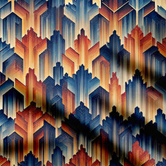Cityscapes Print Fabric