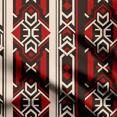 Neo Geo Design 001 Print Fabric