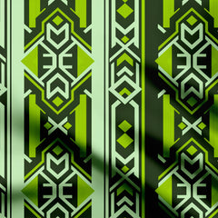 Neo Geo Design 003 Print Fabric