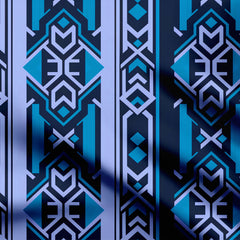 Neo Geo Design 004 Print Fabric