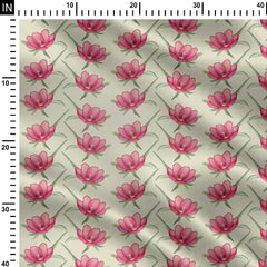 Floral fantasia Print Fabric