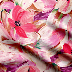 Flos Aquarelle Print Fabric