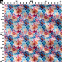 Sakura Paint Print Fabric