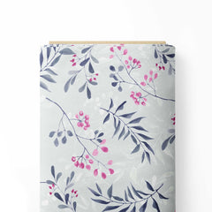 unique pastel flower Print Fabric