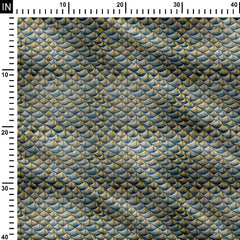 Threaded pattern Print Fabric