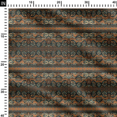 Bohemian Border Print Fabric