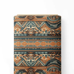 Bohemian Border Print Fabric