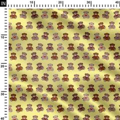 Teddy Bears Print Fabric