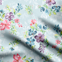 Summer Floral Print Fabric