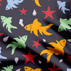 Ocean World Print Fabric