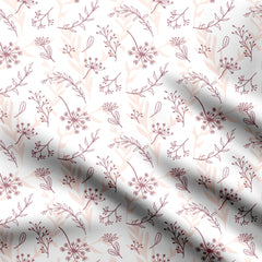 Leafy Serenity Print Fabric