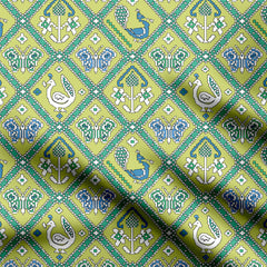 patola enimal pattern Print Fabric