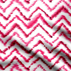 Rani zigzag pattern Print Fabric