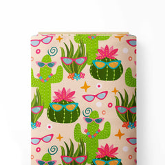 Cactus fiesta Print Fabric