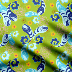 Paisley Petals Print Fabric