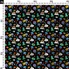 Vector Pattern For Kids Print Fabric