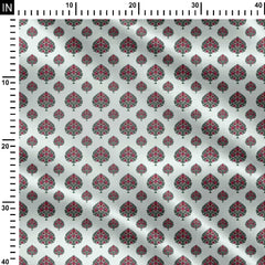 paan shapes pattern Print Fabric