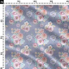 classicle flower buttas Cotton Fabric