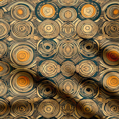 Circle's Bohemian Print Fabric