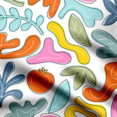 pattern of colours Print Fabric